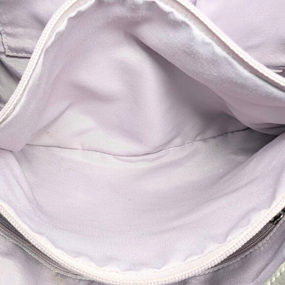 SOLD Coach Silver Lynn Canvas Jacquard Leather Soho Flap Y2K Satchel F18912 - Picture 10 of 11